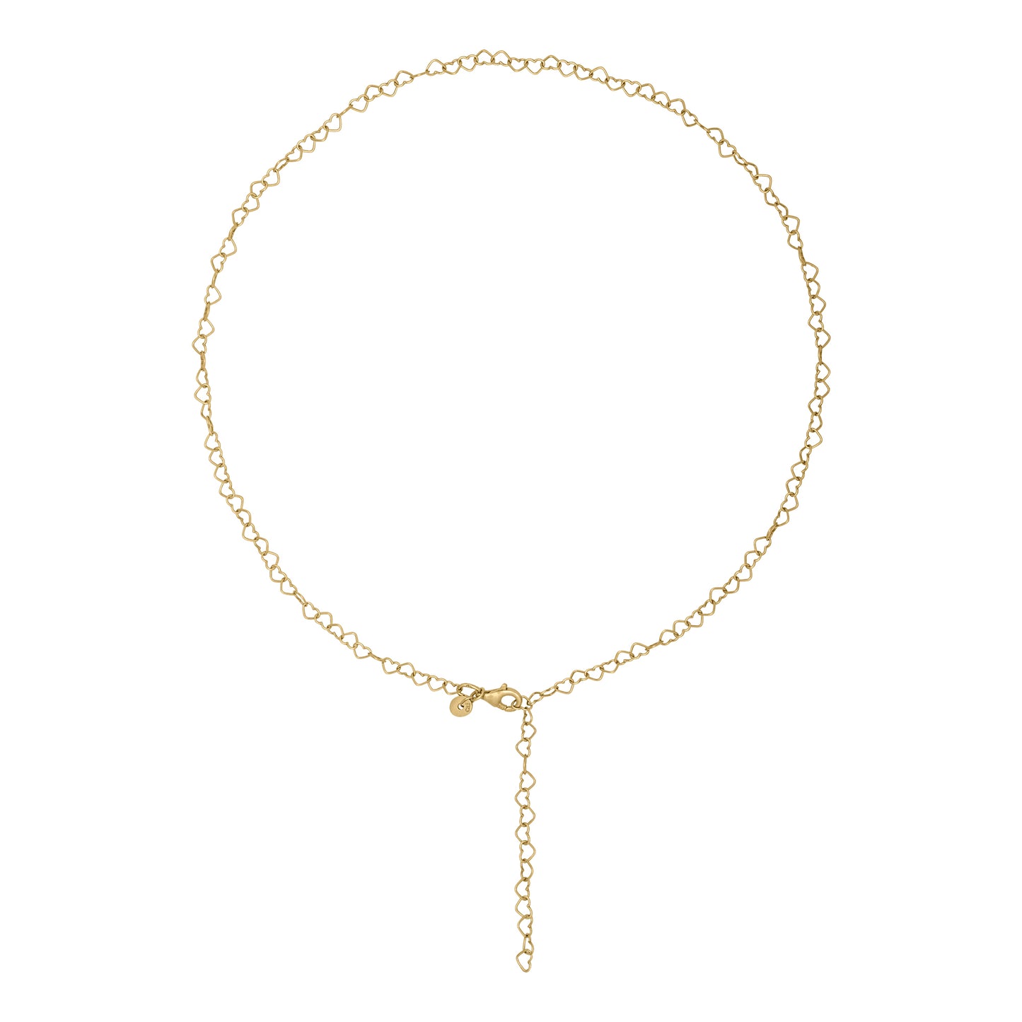 cai Collier Fantasiekette 925/- Sterling Silber vergoldet 45cm