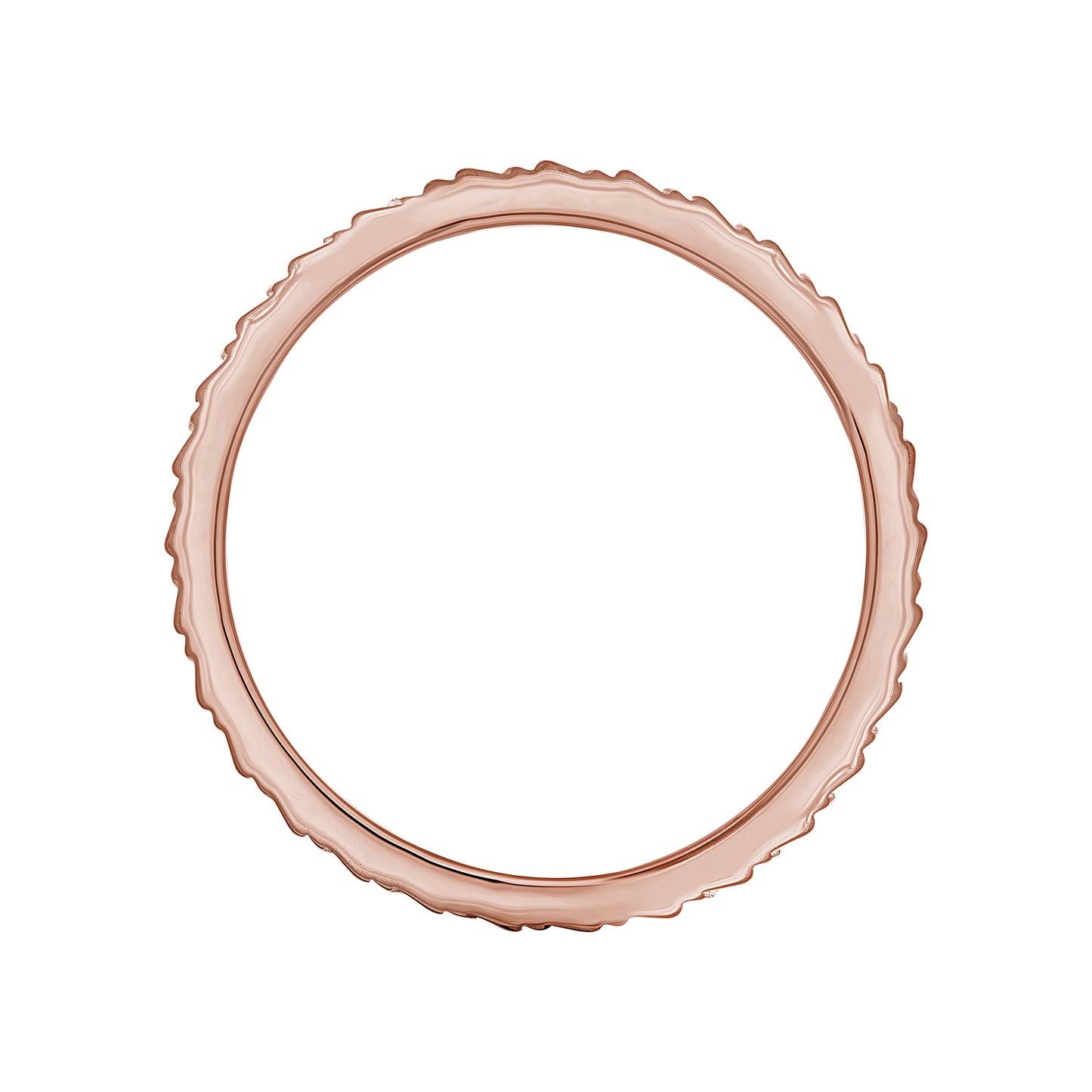 cai Ring 925/- Sterling Silber rotvergoldet ohne Stein