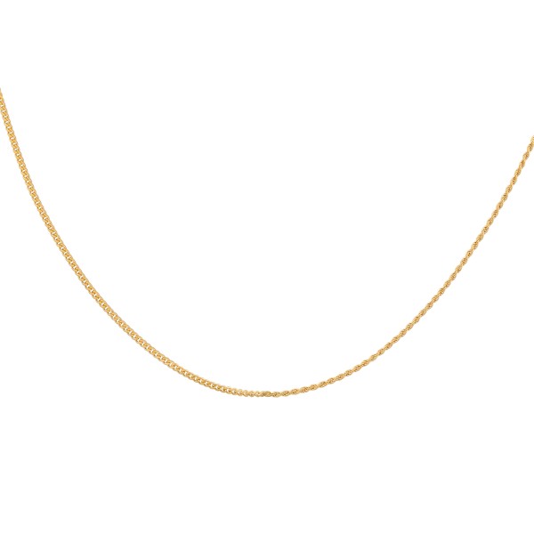 cai Halskette Fantasiekette 925/- Sterling Silber vergoldet 35+5cm
