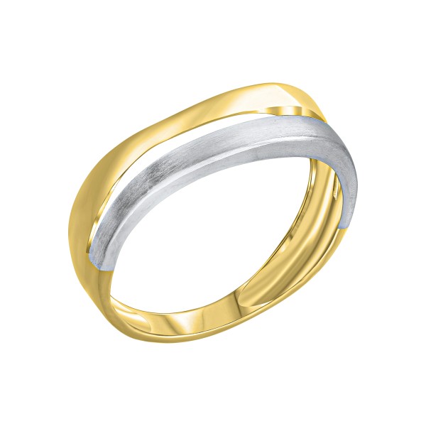 Ring 585/- Gold rhodiniert (teil)
