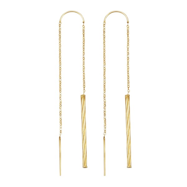 Ohrhänger 375/- Gold 7,0cm ohne