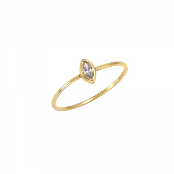 Ring 375/- Gold Zirkonia