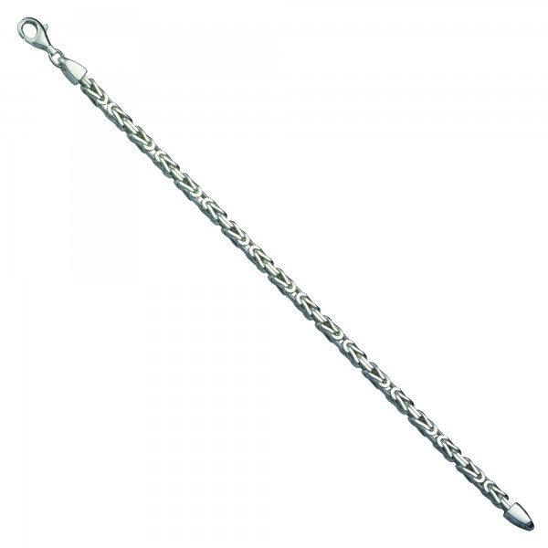 Armband 925/- Sterling Silber rhodiniert 19/21cm