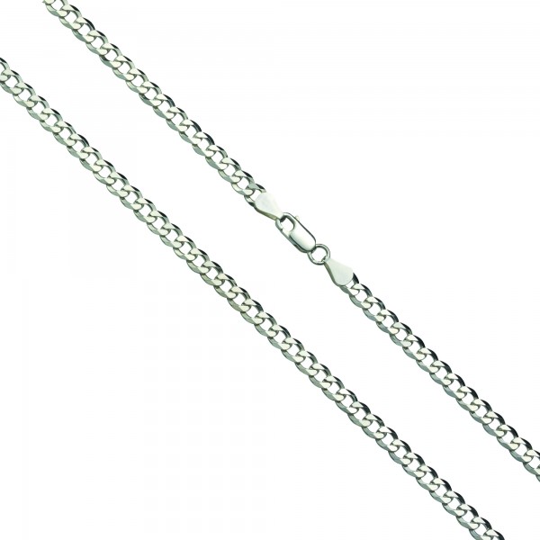 Kette 925/- Sterling Silber rhodiniert