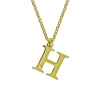 Anhänger mit Kette Ankerkette 925/- Sterling Silber vergoldet 45+3cm Diamant 0,008ct. Anhänger mit Kette Ankerkette 925/- Sterling Silber vergoldet 45+3cm Diamant 0,008ct.