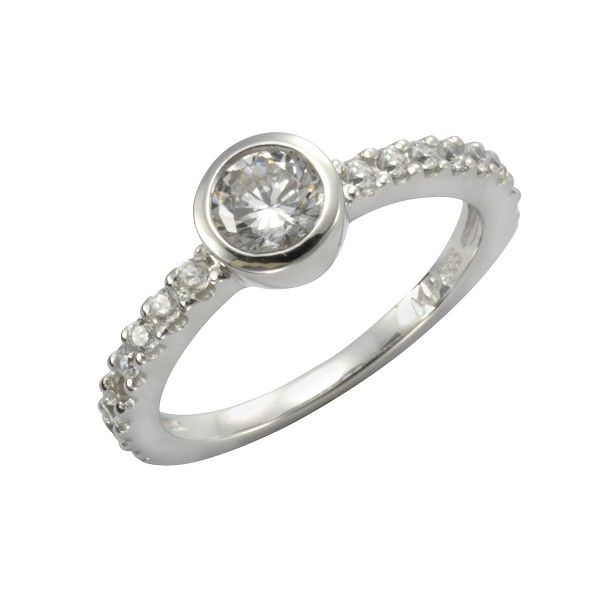 Ring 925/- Sterling Silber rhodiniert