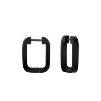 Klappcreolen Edelstahl oxidiert 1,5cm Klappcreolen Edelstahl oxidiert 1,5cm