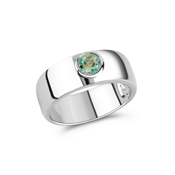 Ring 925/- Sterling Silber Rhodiniert Spinell
