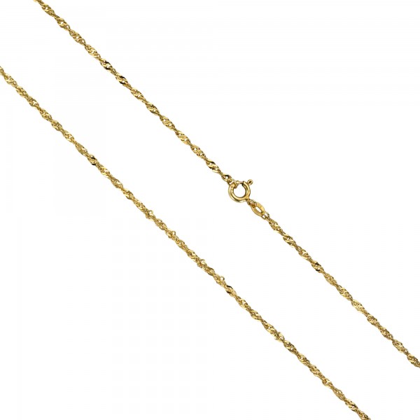 Collier Singapurkette 333/- Gold
