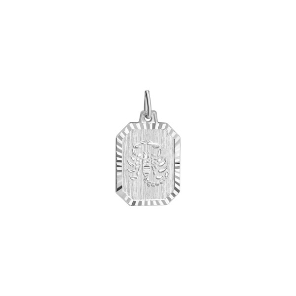 Anhänger Sternzeichen Skorpion 925/- Sterling Silber rhodiniert 2,2cm