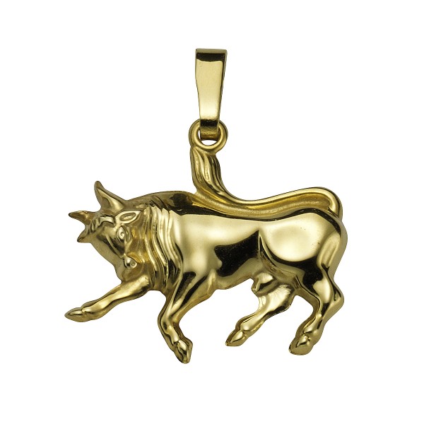 Anhänger Sternzeichen Stier 333/- Gold 2,0cm