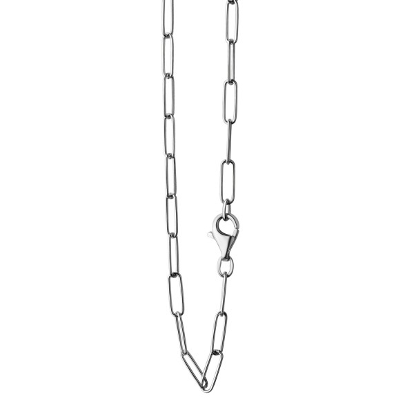 Collier Gliederkette 925/- Sterling Silber versilbert 60cm