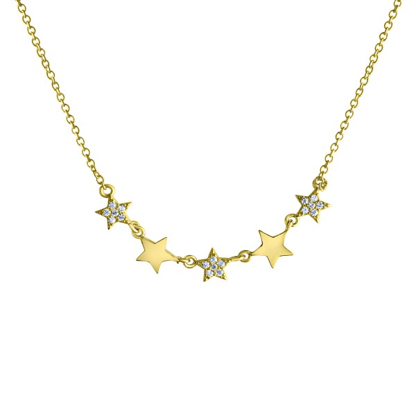 Halskette keine / nicht relevant 925/- Sterling Silber vergoldet 42+3cm