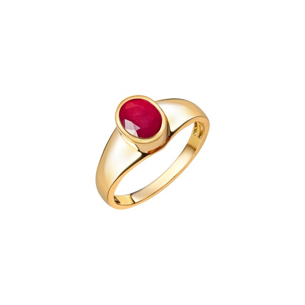 Ring 585/- Gold Rubin