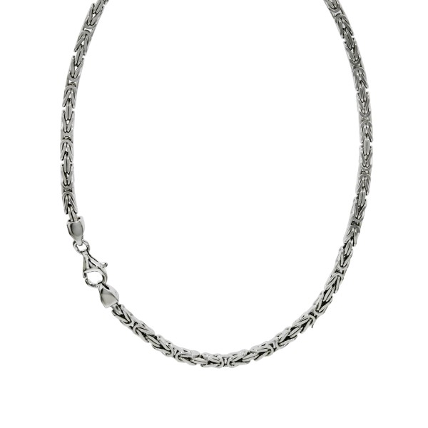 Collier Königskette 925/- Sterling Silber 80cm