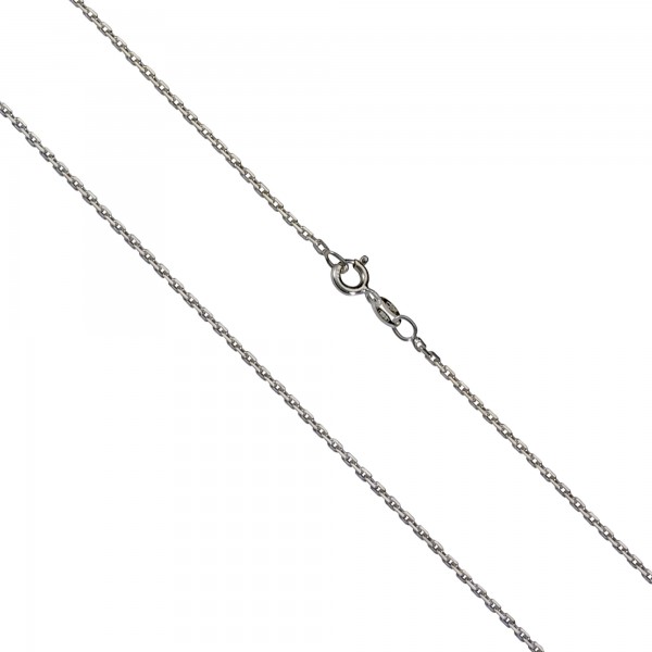 Collier Ankerkette 925/- Sterling Silber rhodiniert