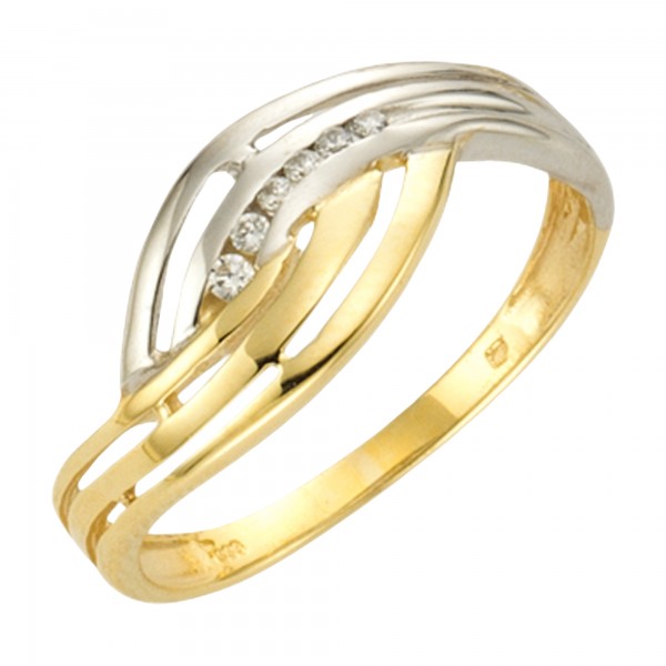 Ring 333/- Gold Zirkonia