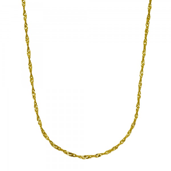 Collierkette 375/- Gold 43cm