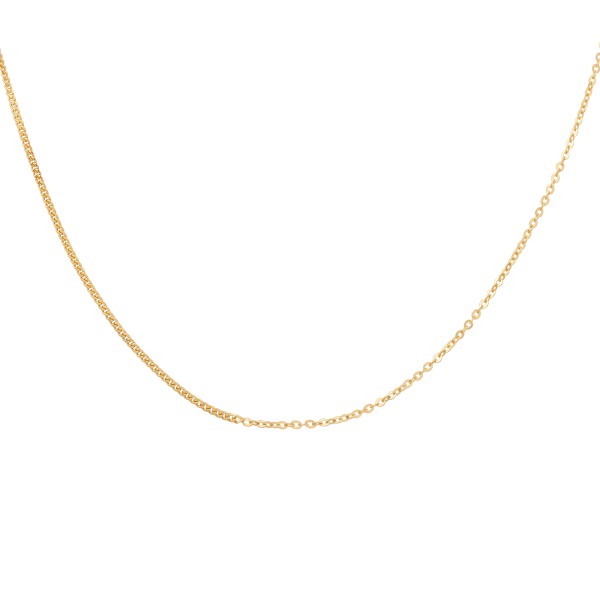 cai Halskette Fantasiekette 925/- Sterling Silber vergoldet 40+5cm