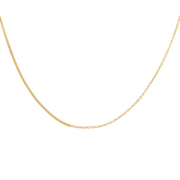 cai Halskette Fantasiekette 925/- Sterling Silber vergoldet 40+5cm
