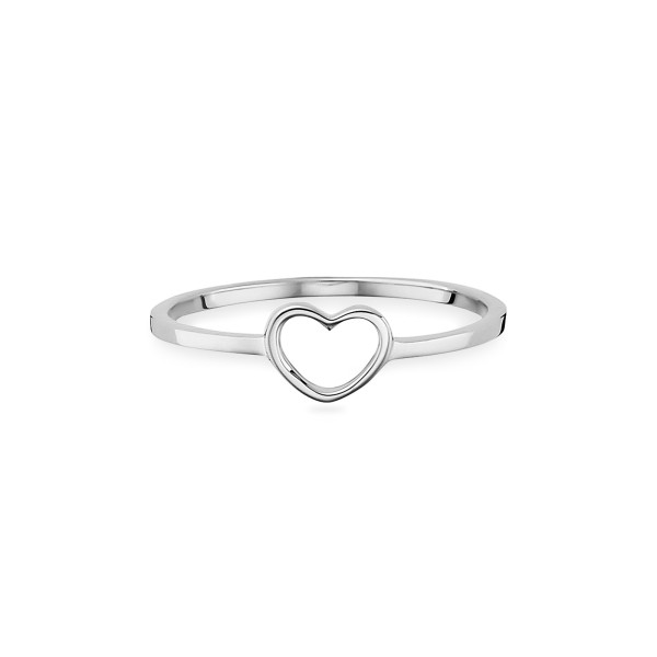 cai love Ring 925/- Sterling Silber rhodiniert ohne Stein