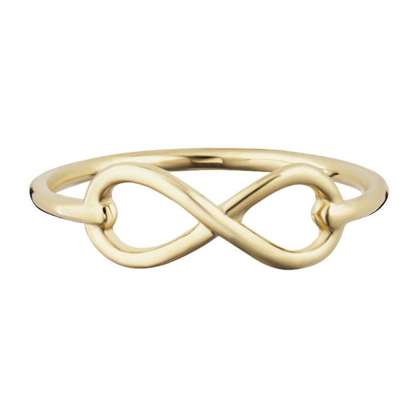 cai love Ring 925/- Sterling Silber vergoldet ohne Stein