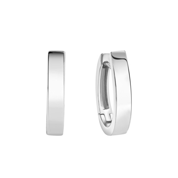 Creolen 925/- Sterling Silber Rhodiniert 1,8cm