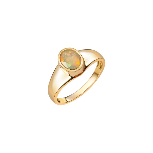 Ring 585/- Gold Opal
